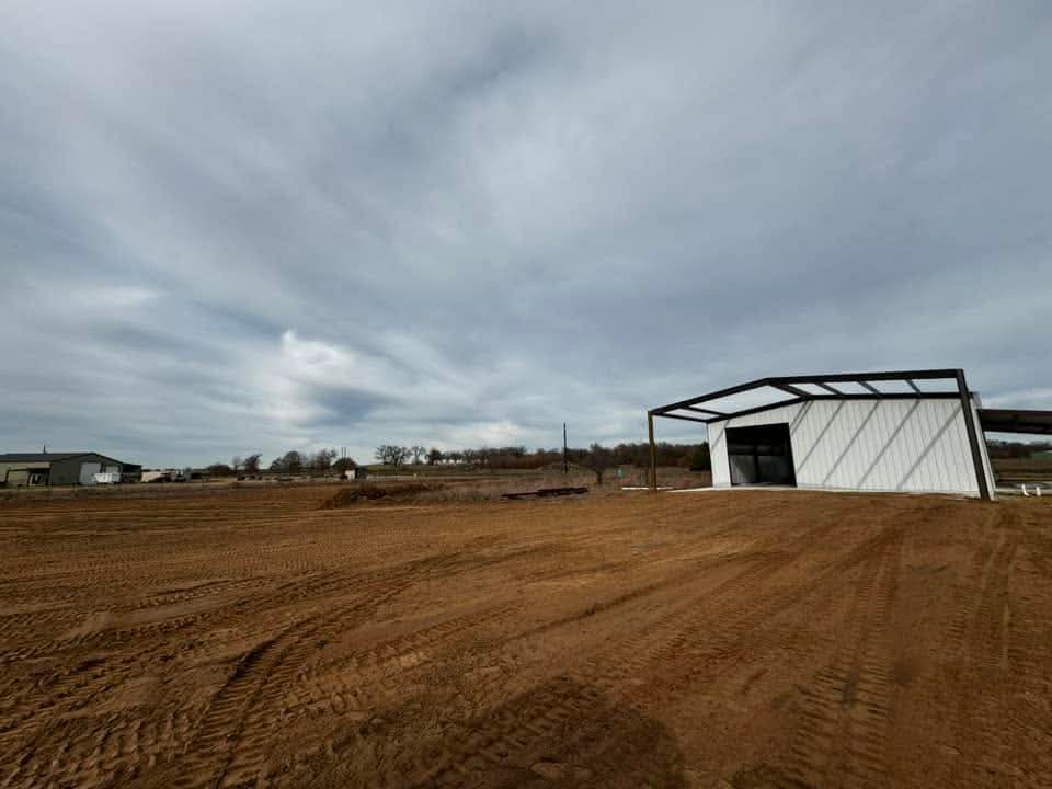 Drainage work by Cross Timbers Land Services